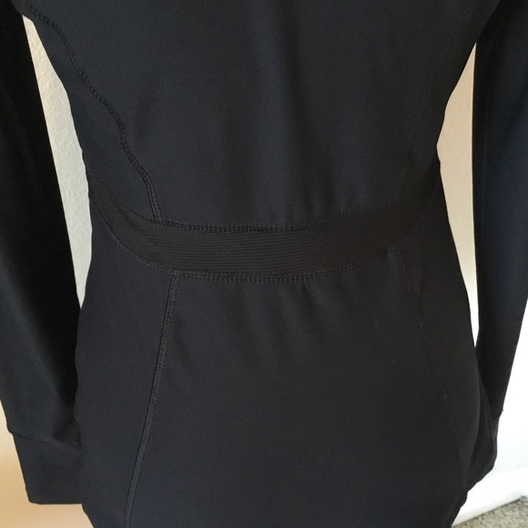 Apana Peplum Activewear Black Jacket - Picture 8 of 12